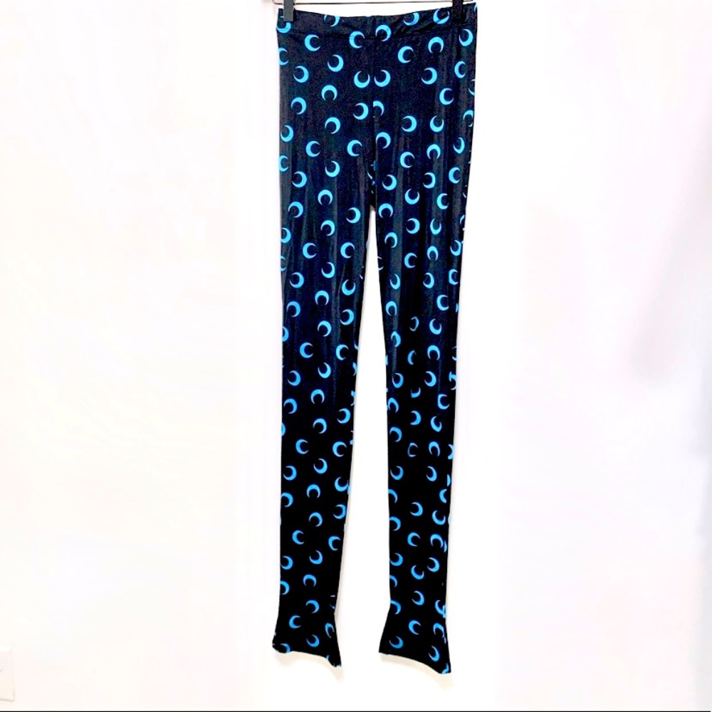 Celestial Crescent Moon Leggings S